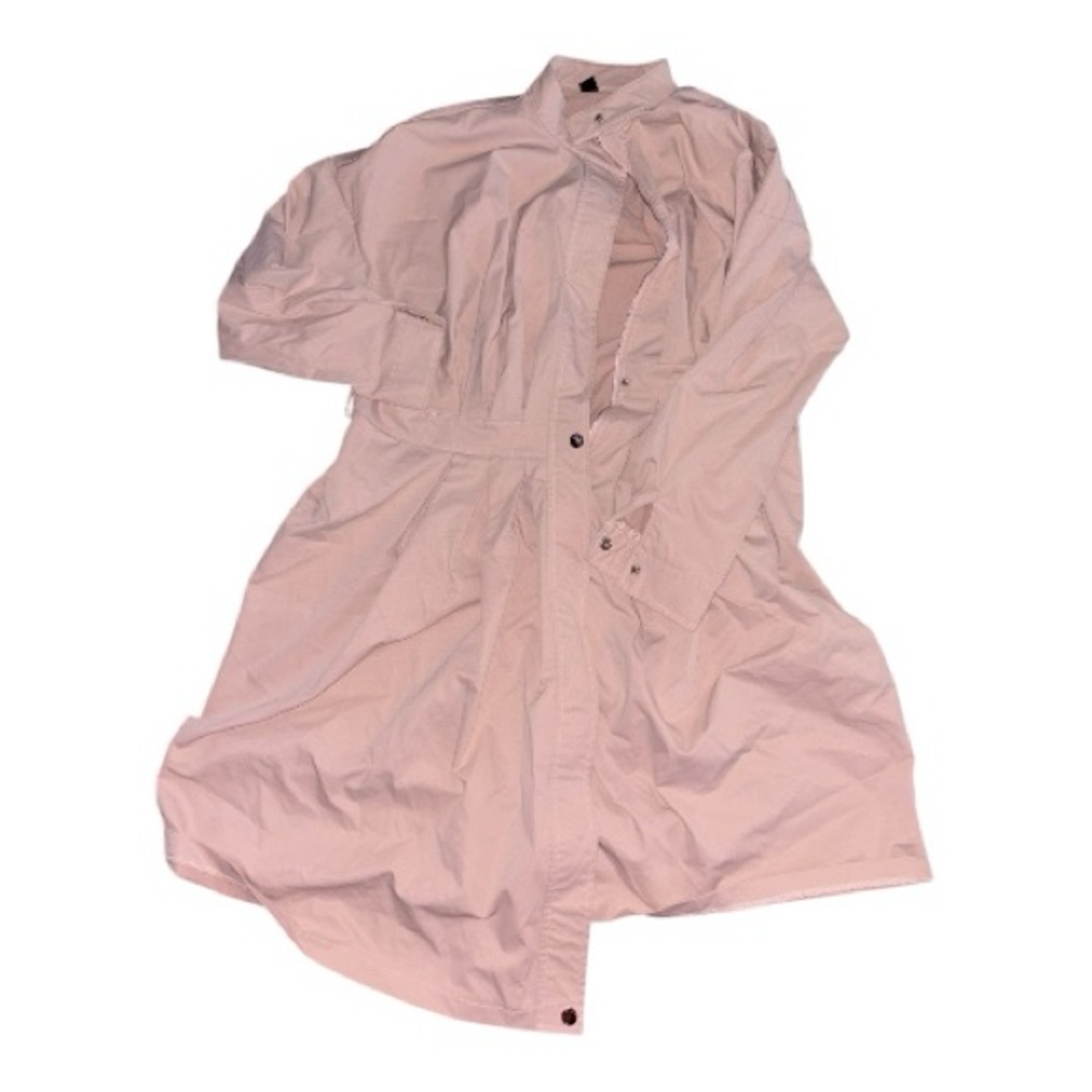 SHEIN Light Pink Trench Coat